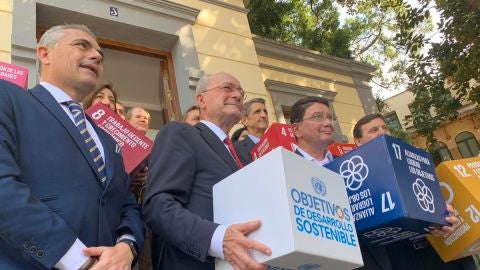 Acto de celebraci&oacute;n del primer aniversario de Cifal M&aacute;laga. Presente, el ex secretario general de la OMT, Taleb Rifai