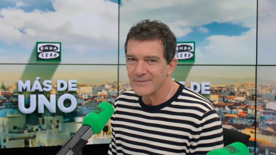 Antonio Banderas en Onda Cero Antonio Banderas en Onda Cero