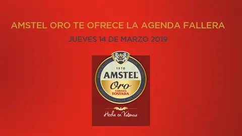 Amstel Oro Agenda Fallera