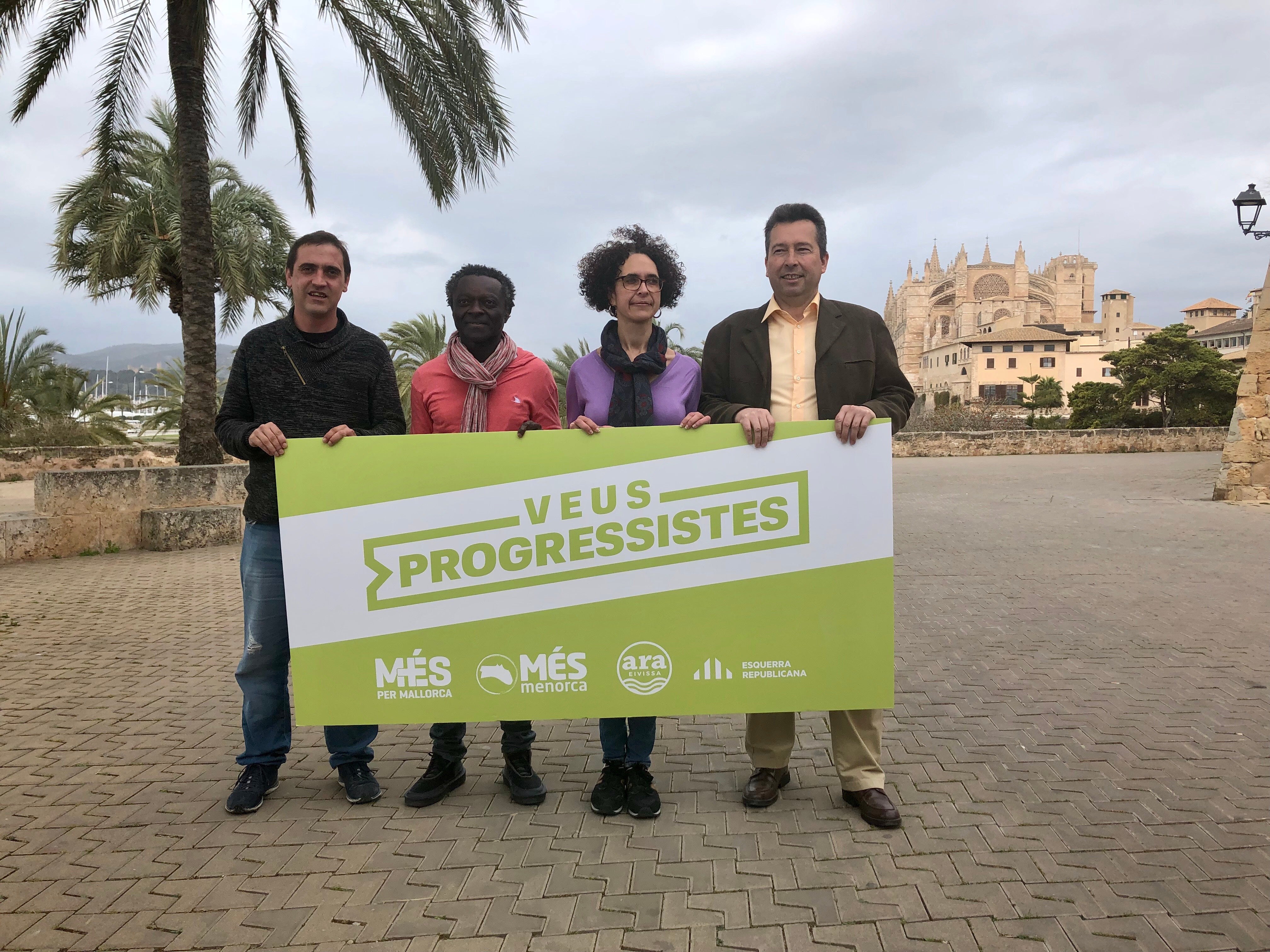 Los soberanistas de Baleares buscan unidos llegar por primera vez al Congreso Los soberanistas de Baleares buscan unidos llegar por primera vez al Congreso