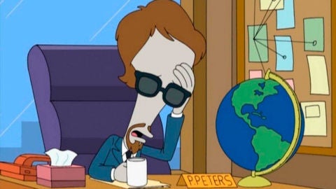 American Dad - Temporada 4 - Cap&iacute;tulo 14: Un extraterrestre en la oficina