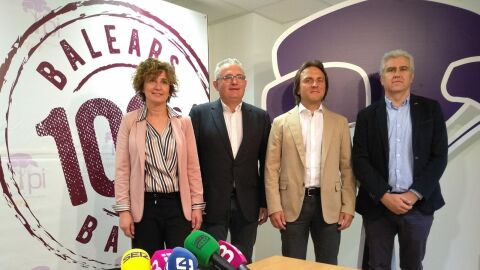 Joan Miralles, en su presentaci&oacute;n como candidato del PI al Congreso.