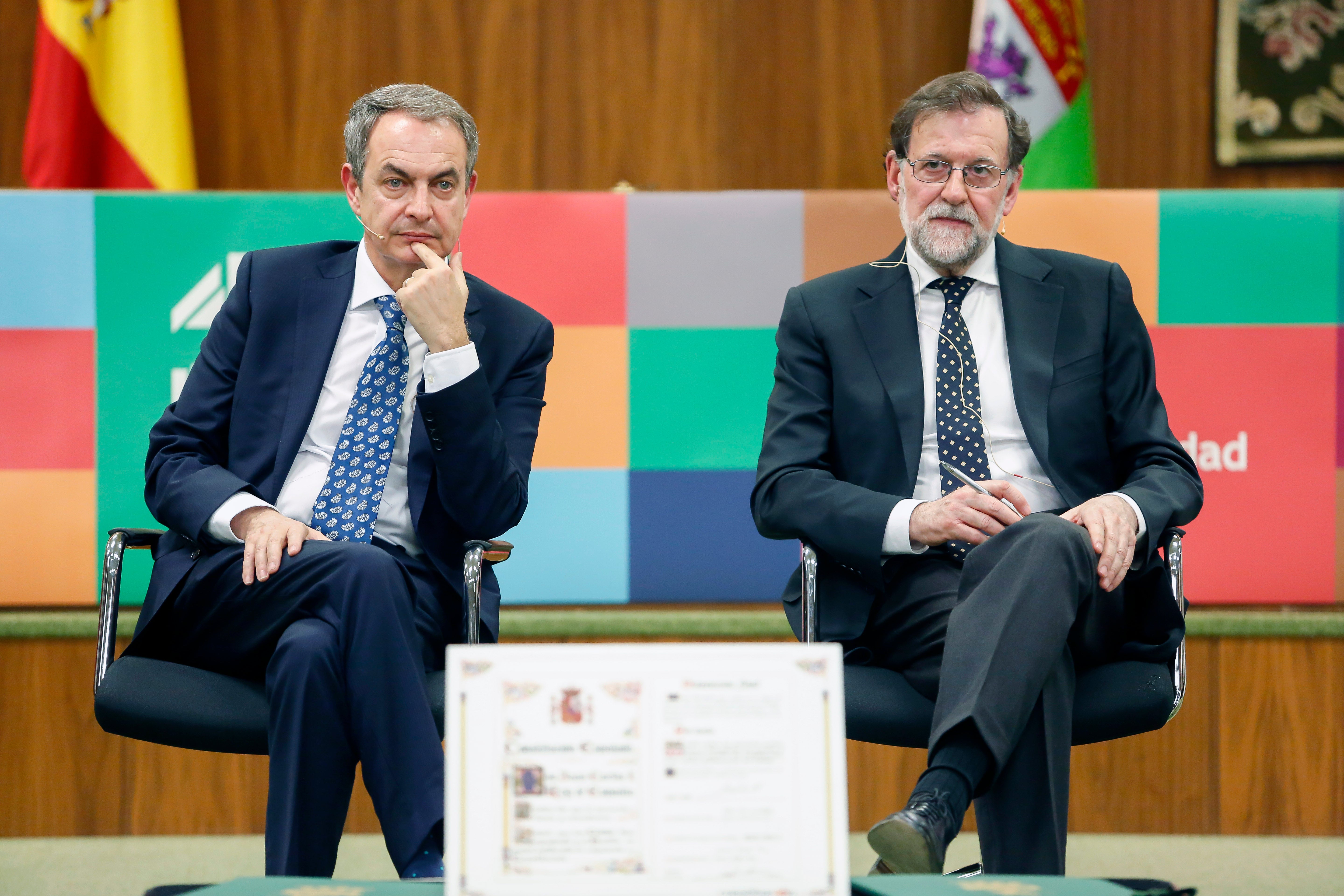 Zapatero y Rajoy coinciden: "La Constitución ha traído 40 años de éxito" Zapatero y Rajoy coinciden: "La Constitución ha traído 40 años de éxito"