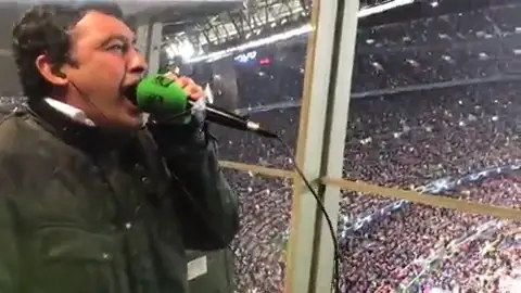 VÍDEO | La emoción de Alfredo Martínez al cantar los goles del Barcelona VÍDEO | La emoción de Alfredo Martínez al cantar los goles del Barcelona