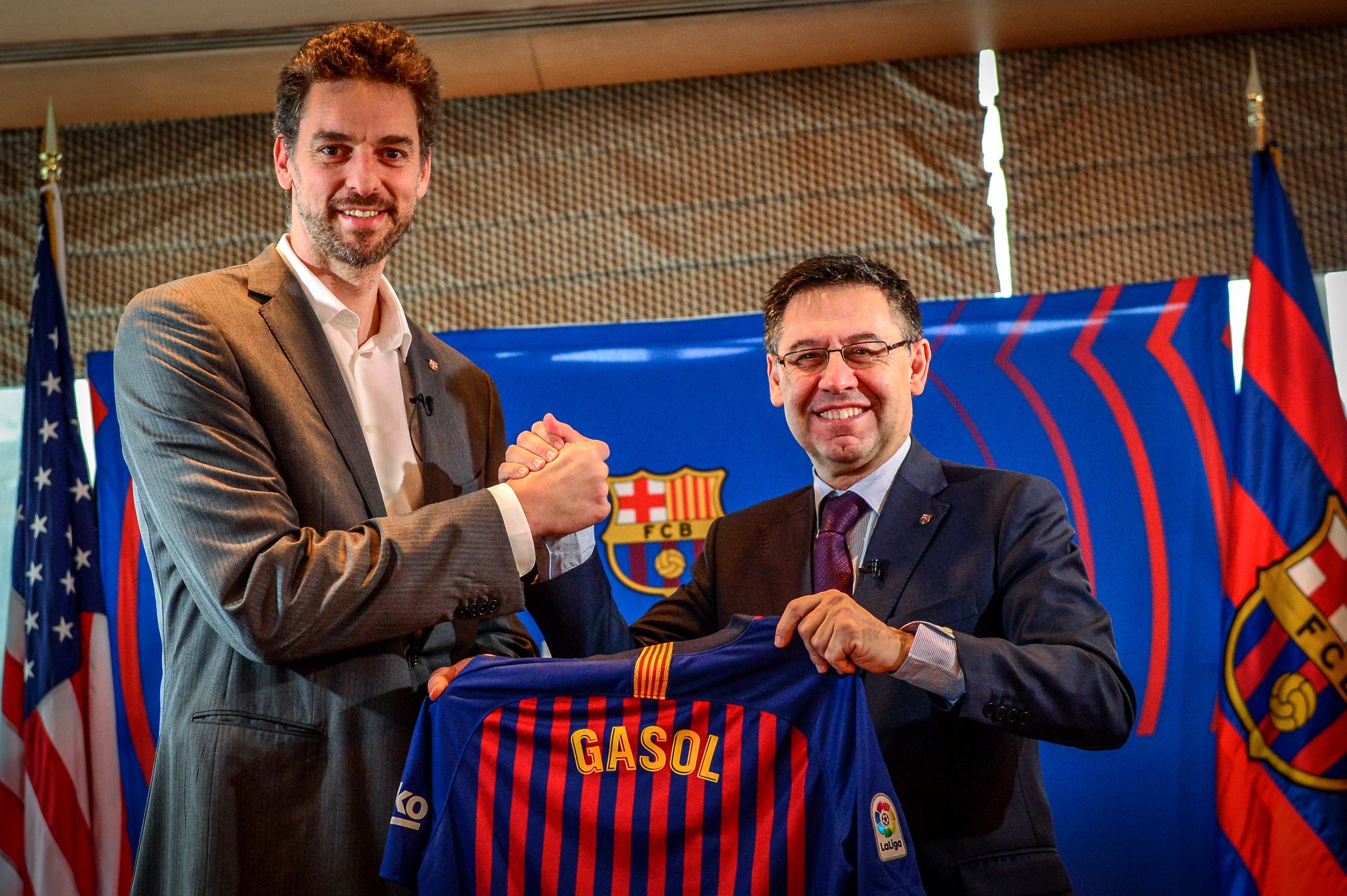 Pau Gasol vuelve al Barça como embajador global en EEUU Pau Gasol vuelve al Barça como embajador global en EEUU