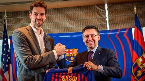 Pau Gasol vuelve al Barcelona como embajador global en EEUU