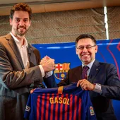 Pau Gasol vuelve al Barcelona como embajador global en EEUU Pau Gasol vuelve al Barcelona como embajador global en EEUU