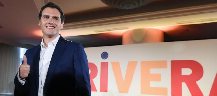 El líder de Ciudadanos, Albert Rivera El líder de Ciudadanos, Albert Rivera