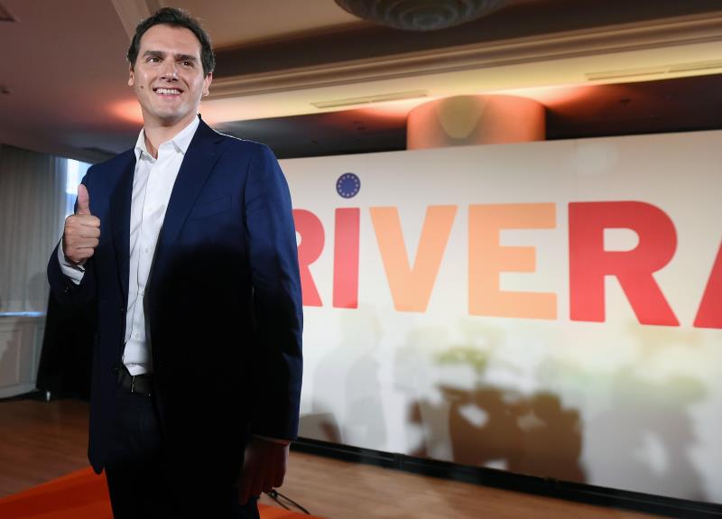 El líder de Ciudadanos, Albert Rivera El líder de Ciudadanos, Albert Rivera