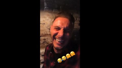 Joaqu&iacute;n se r&iacute;e al contar su &uacute;ltimo chiste