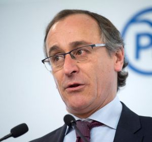El presidente del PP vasco, Alfonso Alonso El presidente del PP vasco, Alfonso Alonso