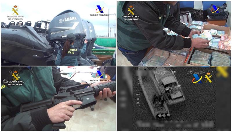 Operación contra el narcotráfico: 32 detenidos de una red que traía hachís de África y lo metía por el Guadalquivir Operación contra el narcotráfico: 32 detenidos de una red que traía hachís de África y lo metía por el Guadalquivir