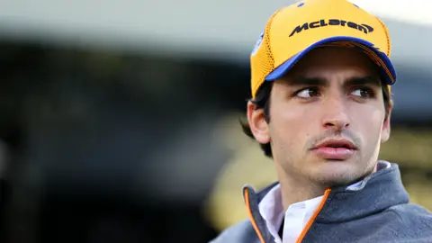 Carlos Sainz, en el paddock Carlos Sainz, en el paddock