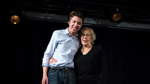 Íñigo Errejón y Manuela Carmena Íñigo Errejón y Manuela Carmena