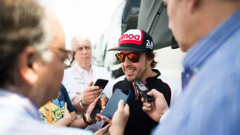 Fernando Alonso, en Sebring Fernando Alonso, en Sebring