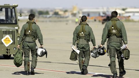 Soldados del Ej&eacute;rcito del Aire.