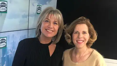 Sole Giménez con Julia Otero Sole Giménez con Julia Otero