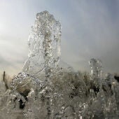 Fuente en Corea del Sur, durante la celebración del Día Mundial del Agua.