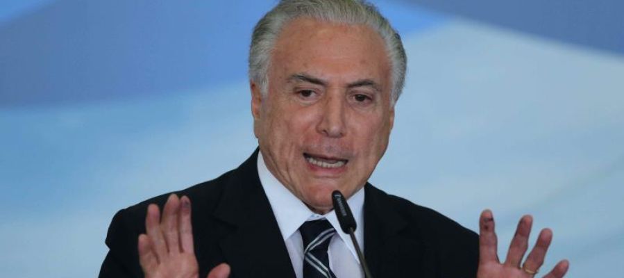Michel Temer, presidente de Brasil Michel Temer, presidente de Brasil
