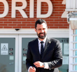 El presidente del Parlament, Roger Torrent El presidente del Parlament, Roger Torrent