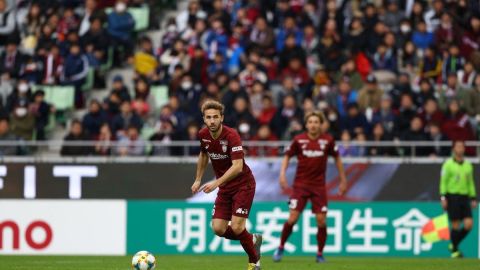 Sergi Samper, jugador del Vissel Kobe