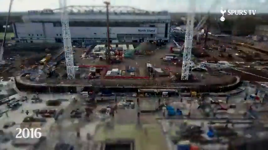 La construcción del nuevo estadio del Tottenham en un espectacular vídeo de dos minutos La construcción del nuevo estadio del Tottenham en un espectacular vídeo de dos minutos