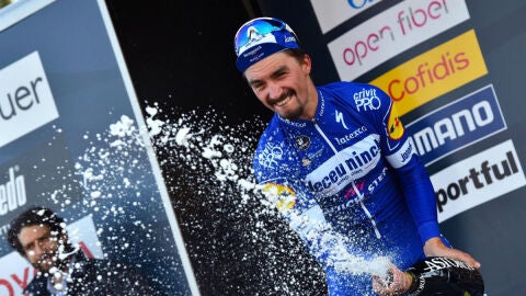 Alaphilippe, tras una carrera