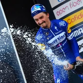 Alaphilippe, tras una carrera Alaphilippe, tras una carrera