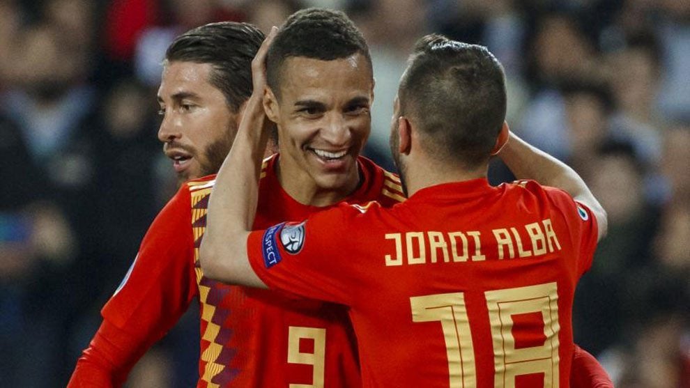 Rodrigo: "Ha sido un gol especial para mí" Rodrigo: "Ha sido un gol especial para mí"