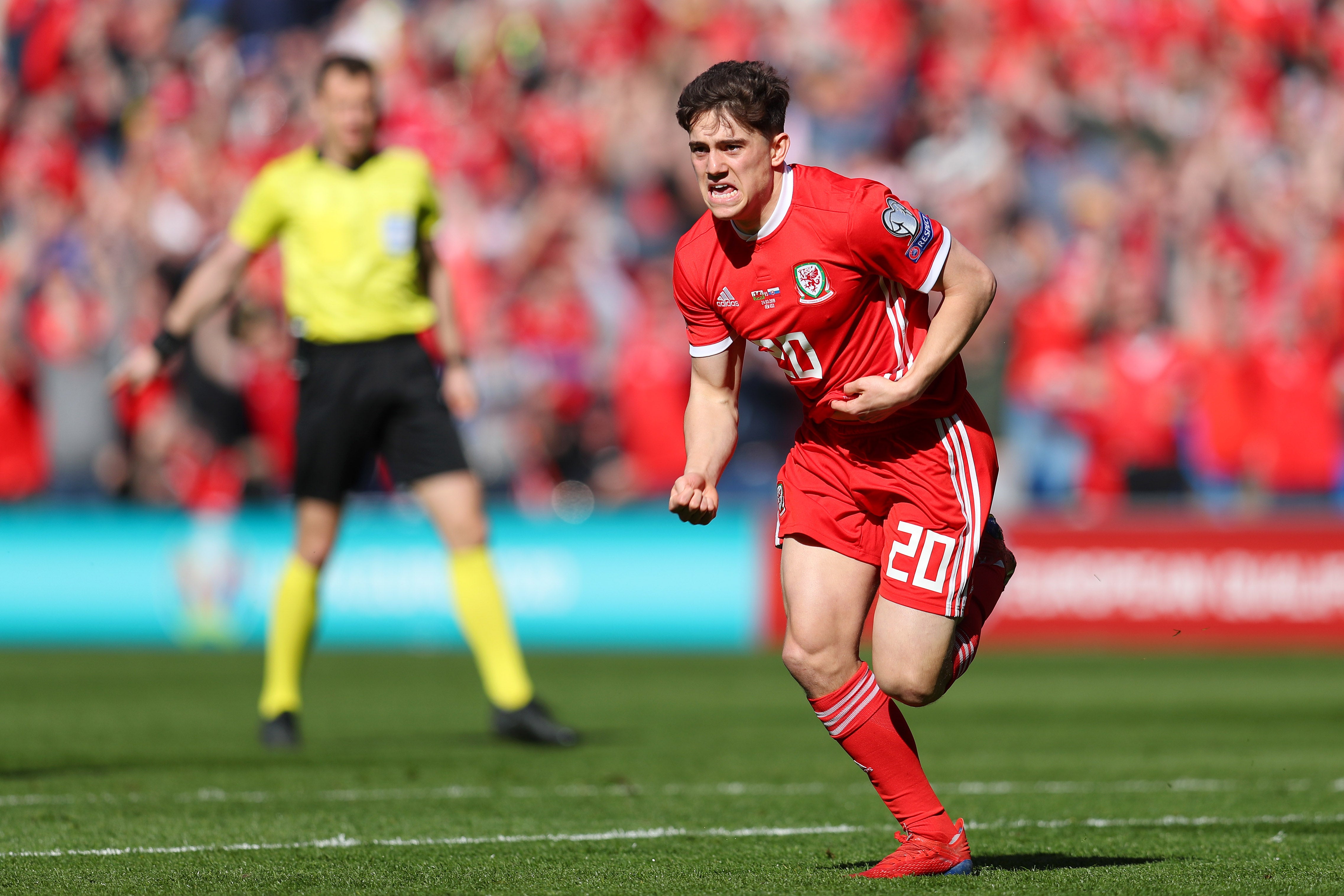 La Gales de Bale se impone a Eslovaquia con un gol de Daniel James La Gales de Bale se impone a Eslovaquia con un gol de Daniel James