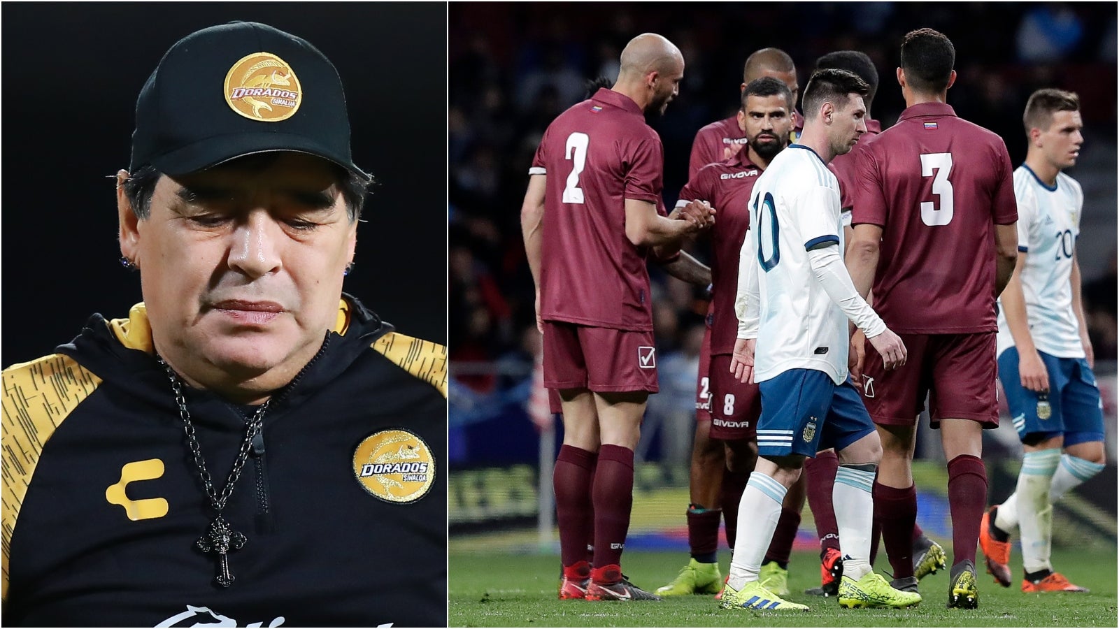 Maradona, sobre el partido de Argentina ante Venezuela: "No veo películas de terror" Maradona, sobre el partido de Argentina ante Venezuela: "No veo películas de terror"