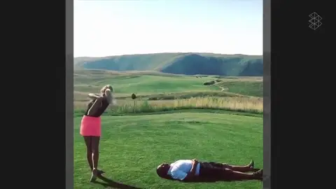 ¡Casi le vuela la cabeza! Ojo al golpe de la golfista y modelo McKenzie O'Connell ¡Casi le vuela la cabeza! Ojo al golpe de la golfista y modelo McKenzie O'Connell