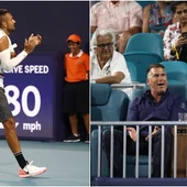 Kyrgios y el espectador que discutieron en pleno partido Kyrgios y el espectador que discutieron en pleno partido