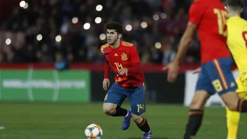 El jugador Carles Aleña. El jugador Carles Aleña.