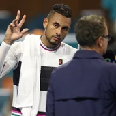 Nick Kyrgios, durante un partido Nick Kyrgios, durante un partido