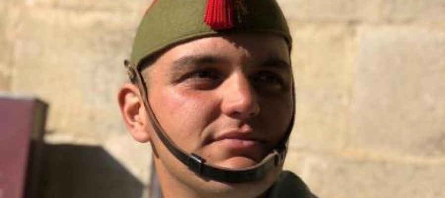 El legionario mallorquín fallecido, Alejandro Jiménez Cruz. El legionario mallorquín fallecido, Alejandro Jiménez Cruz.