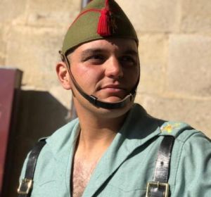 El legionario mallorquín fallecido, Alejandro Jiménez Cruz. El legionario mallorquín fallecido, Alejandro Jiménez Cruz.
