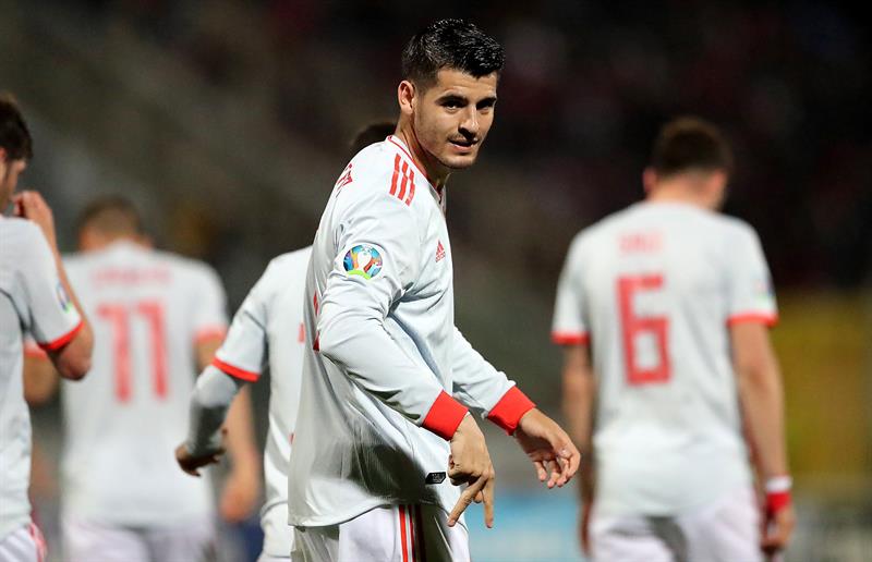 Morata lidera con un doblete la victoria de la Selección ante Malta Morata lidera con un doblete la victoria de la Selección ante Malta
