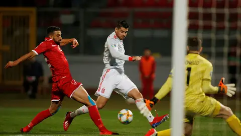 Gol de Morata a Malta Gol de Morata a Malta