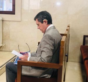 Jaume Matas, en el banquillo de los acusados por el Caso "Turisme Jove". Jaume Matas, en el banquillo de los acusados por el Caso "Turisme Jove".