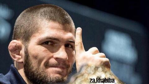 Khabib Nurmagomedov, a trav&eacute;s de su Twitter