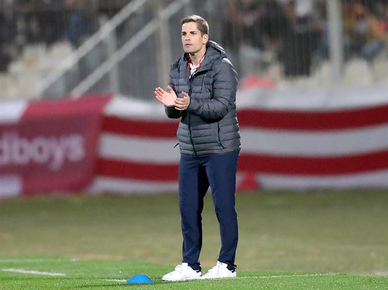 Robert Moreno: "No me ha gustado el gol encajado pero ha sido un buen partido" Robert Moreno: "No me ha gustado el gol encajado pero ha sido un buen partido"
