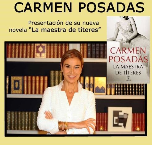 Carmen Posadas presenta "La maestra de títeres" Carmen Posadas presenta "La maestra de títeres"