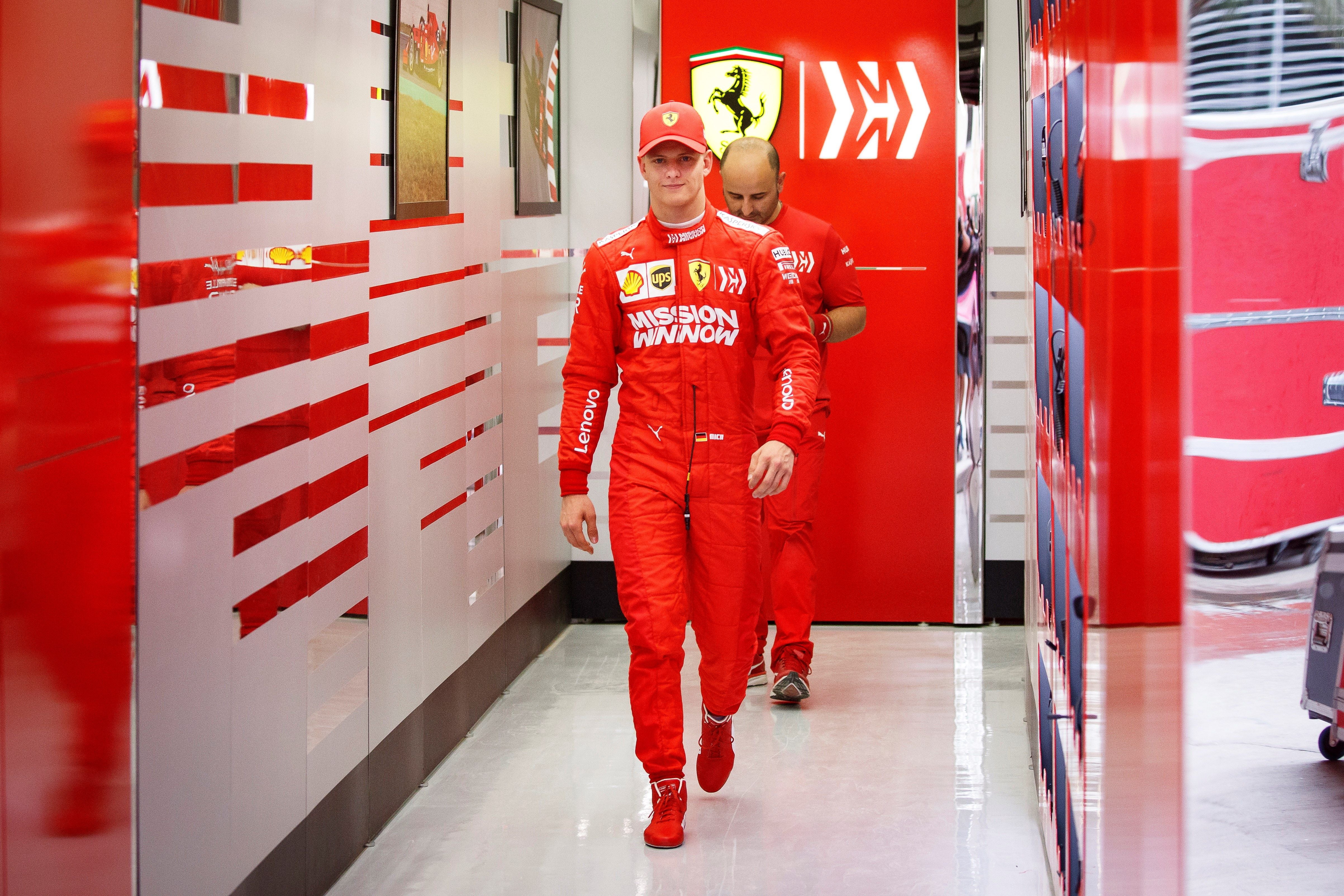 Mick Schumacher debuta con Ferrari en los test de Baréin Mick Schumacher debuta con Ferrari en los test de Baréin
