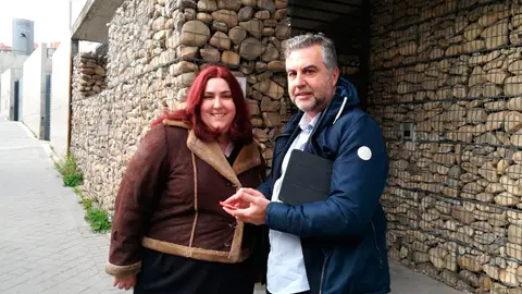 Carlos Alsina con Cristina, una joven con autismo Carlos Alsina con Cristina, una joven con autismo