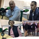 Fernando Martín Aduriz, Luis Ángel Antolín, Marco Porras y Pablo Fernández, fueron protagonistas hoy en Palencia en la Onda.