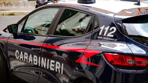 Imagen de archivo de un coche de los Carabinieri, la polic&iacute;a italiana
