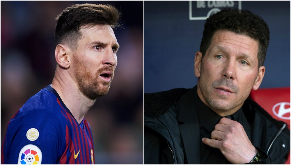 Simeone defiende a Lionel Messi: "La crítica con él no es justa" Simeone defiende a Lionel Messi: "La crítica con él no es justa"
