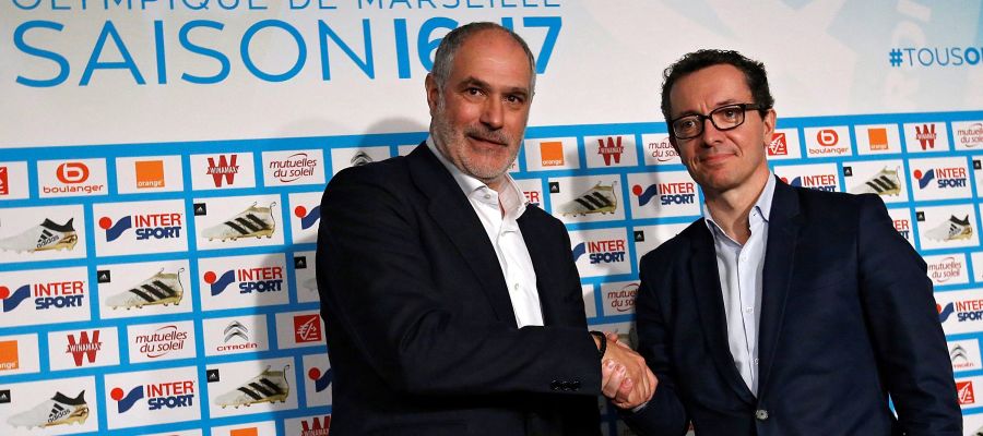 Zubizarreta, el día de su presentación con el Olympique de Marsella Zubizarreta, el día de su presentación con el Olympique de Marsella