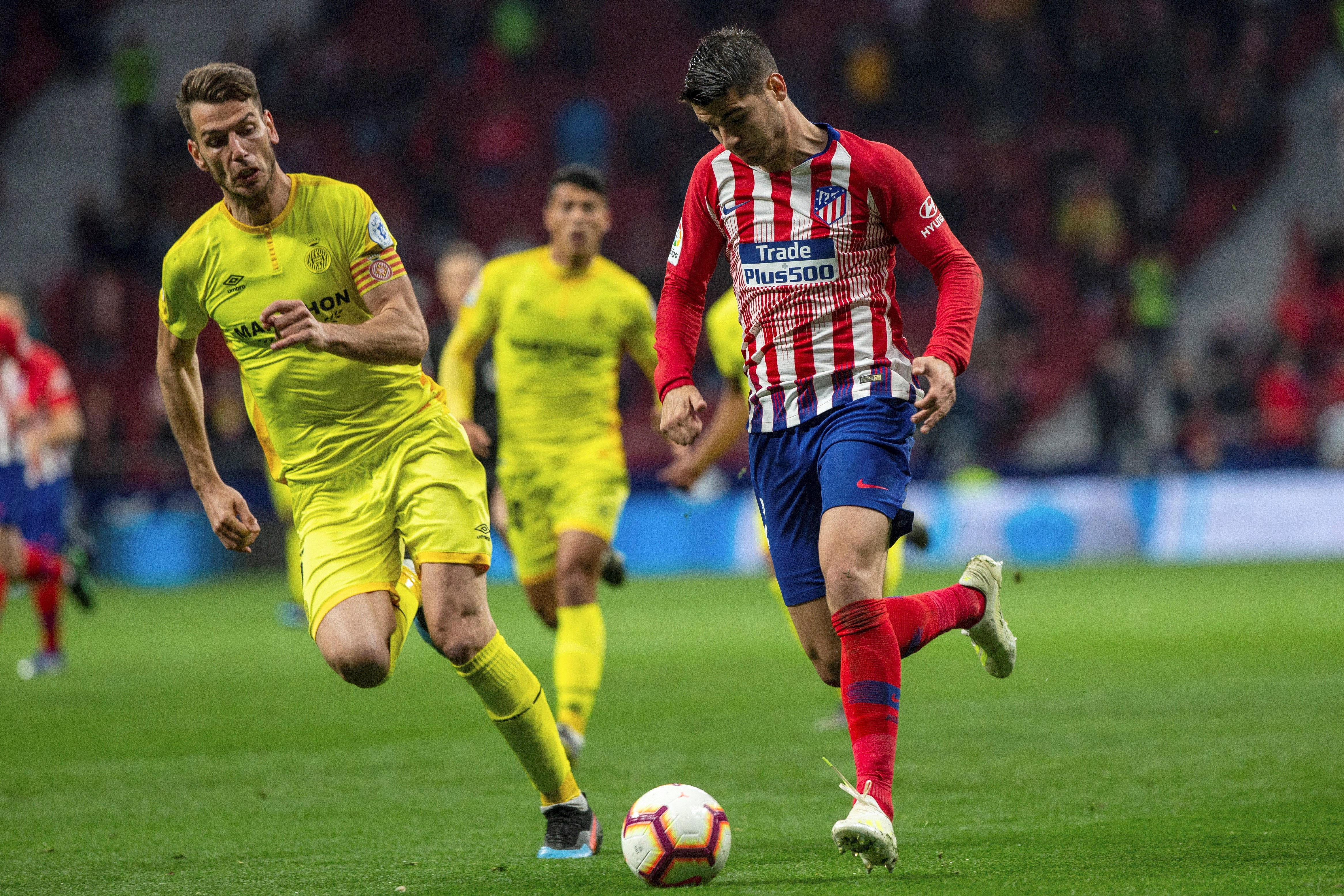 Morata sufre un esguince en el tobillo y es duda para el Camp Nou Morata sufre un esguince en el tobillo y es duda para el Camp Nou